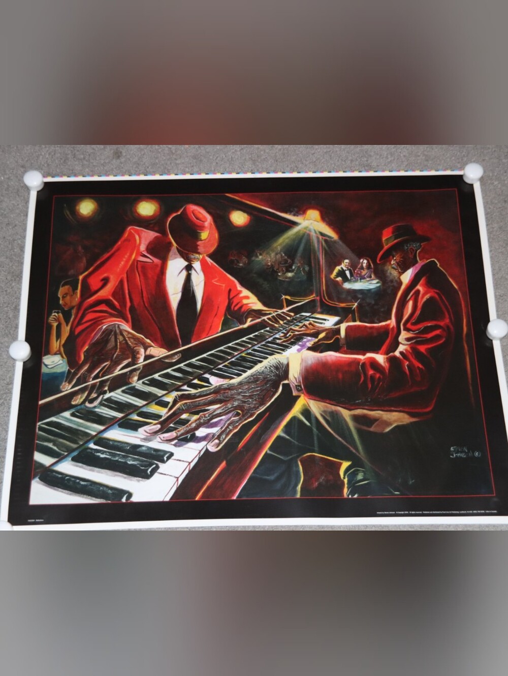 2004 Reflections of Jazz Poster By Steven Johnson (29"×23")